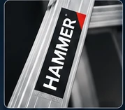 HAMMER branding detail